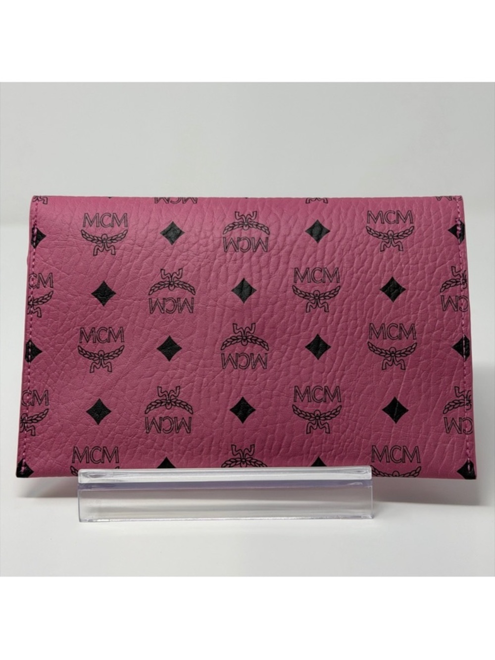 MCM - NIB Pink Envelope Clutch - Picture 5 of 6